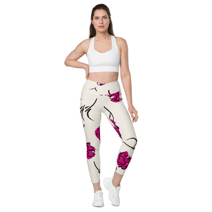 BenB Crossover leggings with pockets