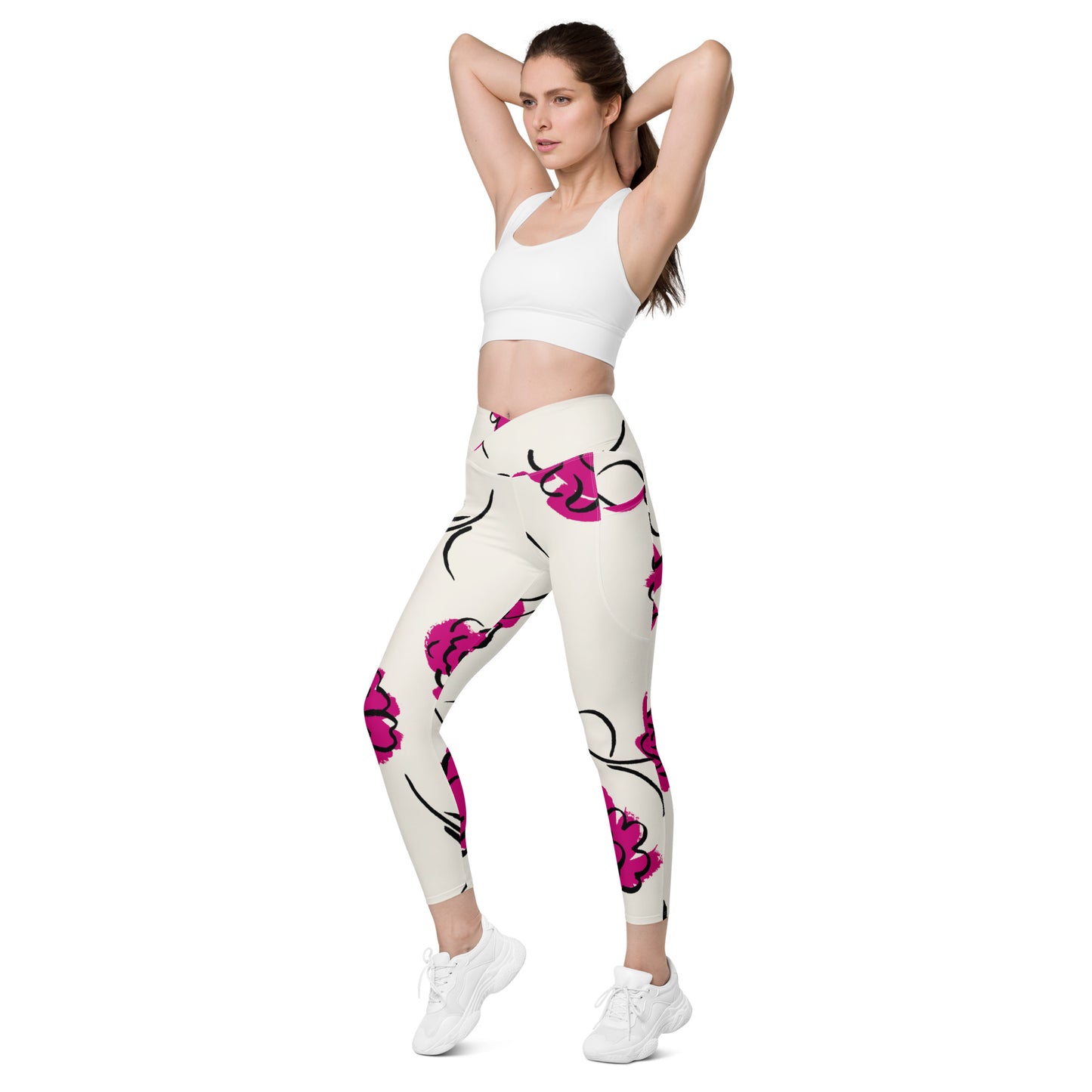 BenB Crossover leggings with pockets