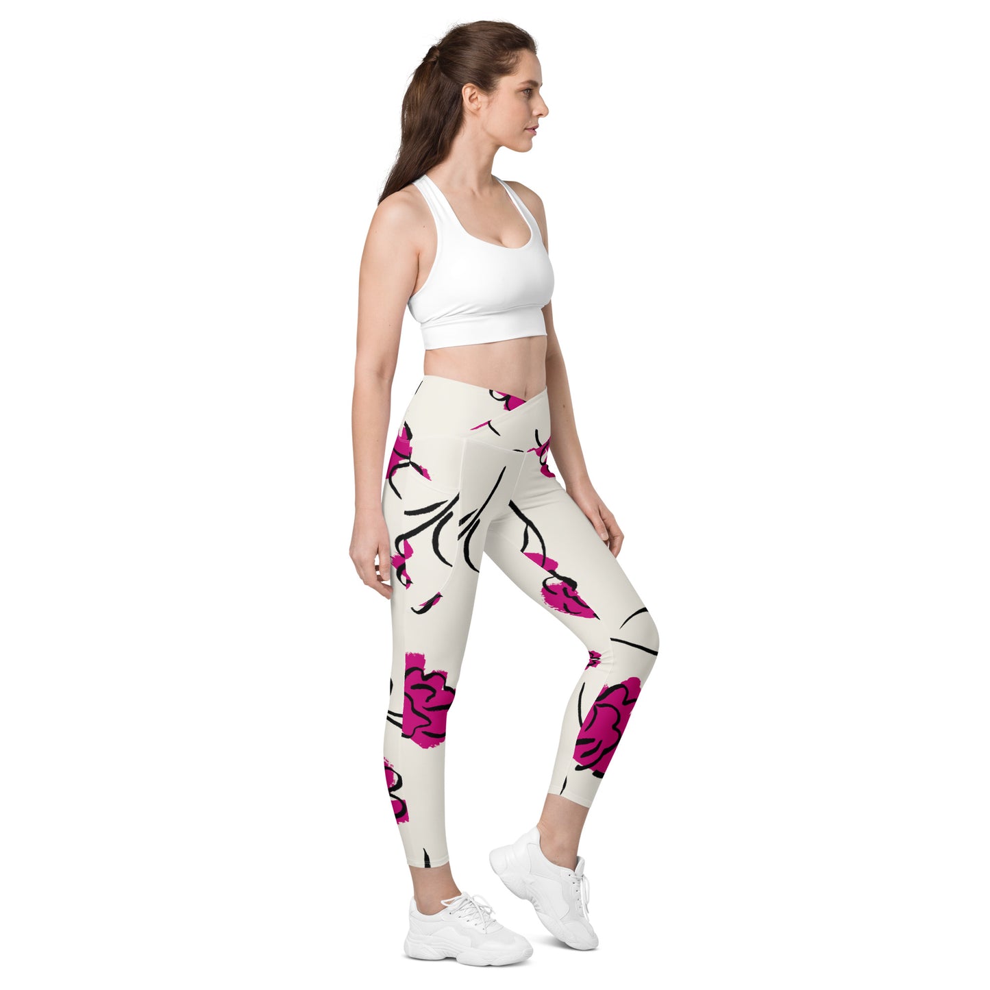 BenB Crossover leggings with pockets