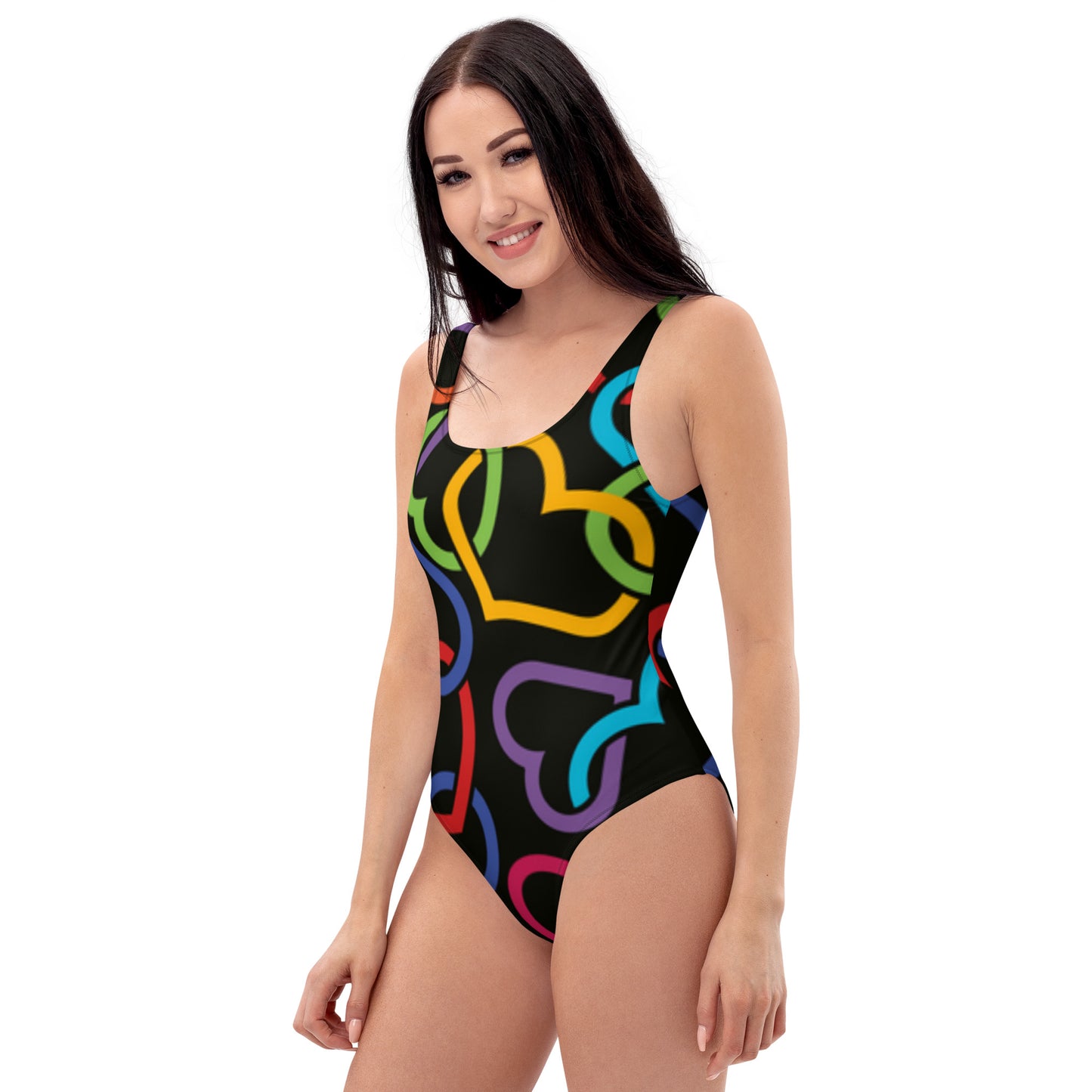 BenB Hearted One-Piece Swimsuit